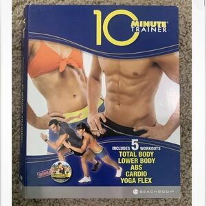 Beach Body 10 Minute Trainer 5 Workouts DVD Set
